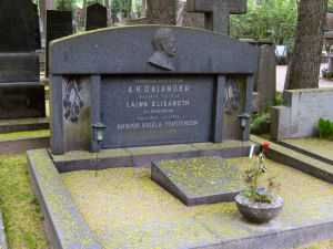 Viimeinen leposija - Aimo Kaarlo Cajander