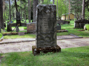 Viimeinen leposija - Karl Adolf H�llstr�m 