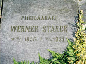 Viimeinen leposija - Werner Johannes Starck 