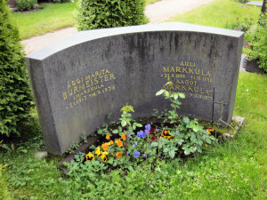 Viimeinen leposija - Auli Hikodemus Markkula 