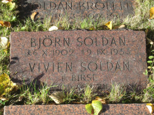 Viimeinen leposija - Nils (Nisse) Bjrn Soldan 