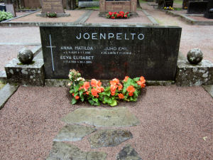 Viimeinen leposija - Eeva Elisabeth Joenpelto 