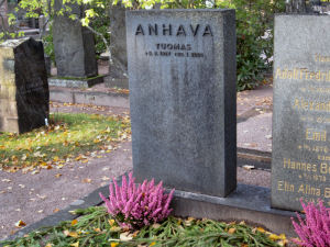 Viimeinen leposija - Tuomas Anhava 