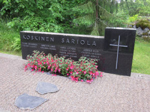 Viimeinen leposija - Mauri Aukusti Sariola