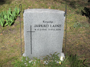 Viimeinen leposija - Jarkko Aarre Juhani Laine 