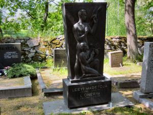 Viimeinen leposija - Hilja Onerva (L.Onerva) Lehtinen 