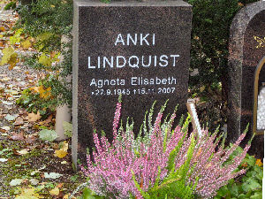 Viimeinen leposija - Agnetta Elisabeth 