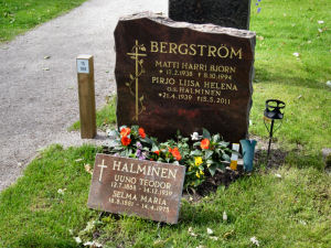 Viimeinen leposija - Pirjo Liisa Helena Bergstr�m