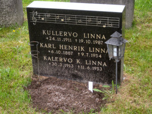 Viimeinen leposija - Kaarlo Kullervo (Lutu) Linna