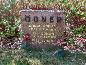 Viimeinen leposija - Rurik G�ran �dner