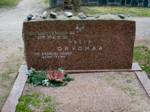 Viimeinen leposija - Emanuel Zwi Harry Orvonmaa