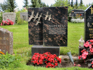 Viimeinen leposija - Reino Gunnar Markkula