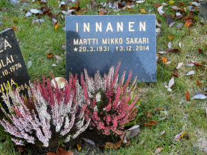 Viimeinen leposija - Martti Mikko Sakari (