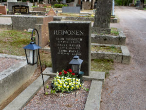 Viimeinen leposija - Tapio Rafael Heinonen