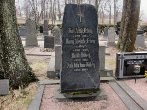 Viimeinen leposija - Maria Elisabeth (Maikki) Friberg 