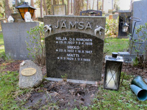 Viimeinen leposija - Matti Mikael J�ms� 