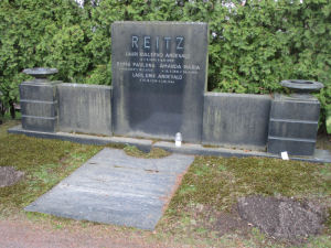Viimeinen leposija - Lauri Kullervo Andervald Reitz 