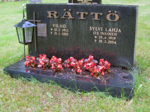 Viimeinen leposija - Vilho R�tt�