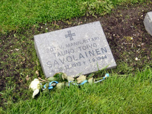 Viimeinen leposija - Tauno Toivo Savolainen