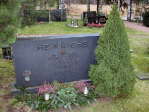 Viimeinen leposija - Axel Erik Heinrichs