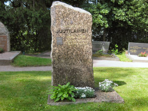 Viimeinen leposija - Eino Ilmari Juutilainen