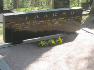 Viimeinen leposija - Osmo Tapio Laakso