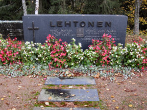 Viimeinen leposija - Kaarlo Veikko Tapani Lehtonen