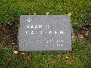 Viimeinen leposija - Kaarlo Kullervo Laitinen