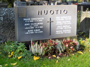 Viimeinen leposija - Paavo Konstantin Nuotio