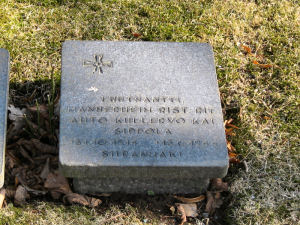 Viimeinen leposija - Ahto Kullervo Kaj Sippola