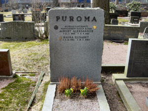 Viimeinen leposija - Albert Aleksander Puroma