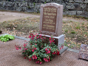 Viimeinen leposija - Veikko Johannes Karu