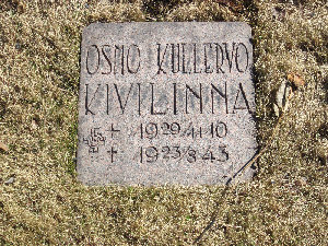 Viimeinen leposija - Osmo Kullervo Kivilinna