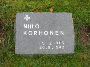 Viimeinen leposija - Niilo Juhani Korhonen