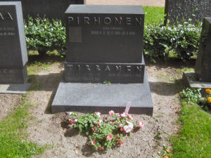 Viimeinen leposija - Jouko Kalevi Esaias Pirhonen