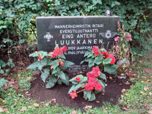 Viimeinen leposija - Eino Antero Luukkanen