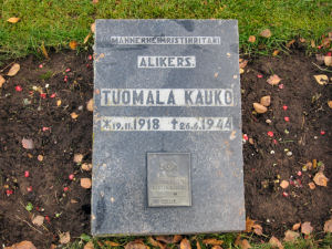 Viimeinen leposija - Kauko Hans Villiam Tuomala