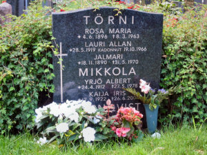 Viimeinen leposija - Lauri Allan T�rni