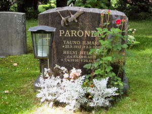 Viimeinen leposija - Tauno Ilmari Paronen