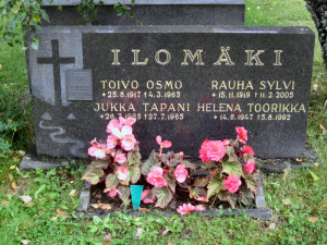 Viimeinen leposija - Toivo Osmo Ilom�ki