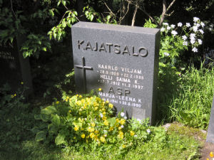 Viimeinen leposija - Kaarlo Viljam Kajatsalo (Salo)