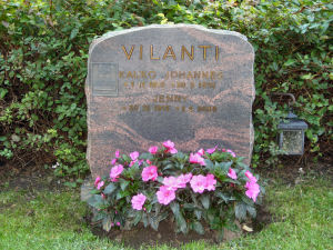 Viimeinen leposija - Kauko Johannes Vilanti