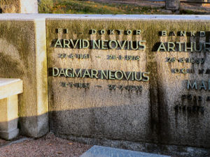 Viimeinen leposija - Dagmar Louisa Charlotta Neovius 