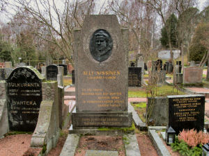 Viimeinen leposija - Alina (Alli) Augusta Nissinen 