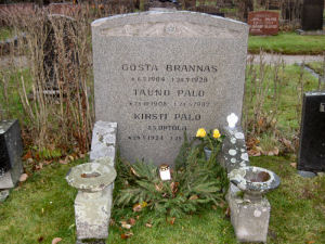 Viimeinen leposija - Tauno Valdemar Palo 