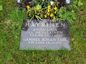 Viimeinen leposija - Anna-Liisa Hyrinen 