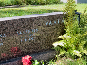 Viimeinen leposija - Valentin Vaala 