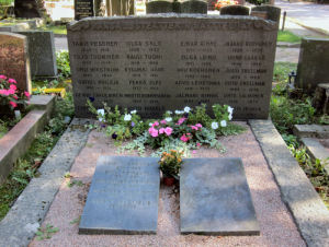 Viimeinen leposija - Jalmari Ivar Rinne 