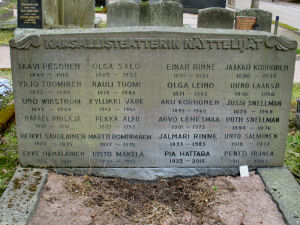 Viimeinen leposija - Emil Yrj� Tuominen 