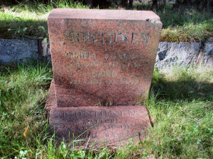 Viimeinen leposija - Uuno Konstantin Montonen 